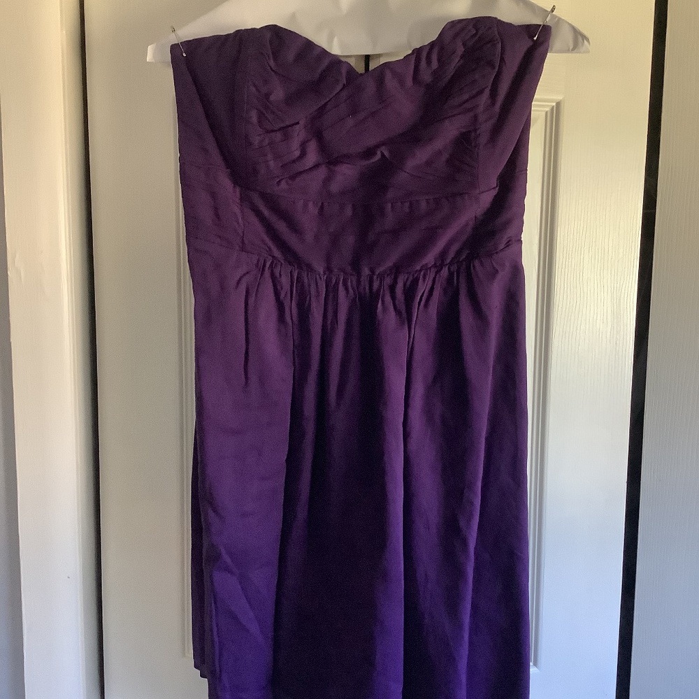 Strapless party dress